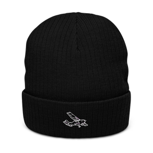 Cessna Stationair C-206 2 Atlantis Recycled Cuffed Beanie