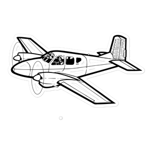Beechcraft BE-95 Travel Air Sticker