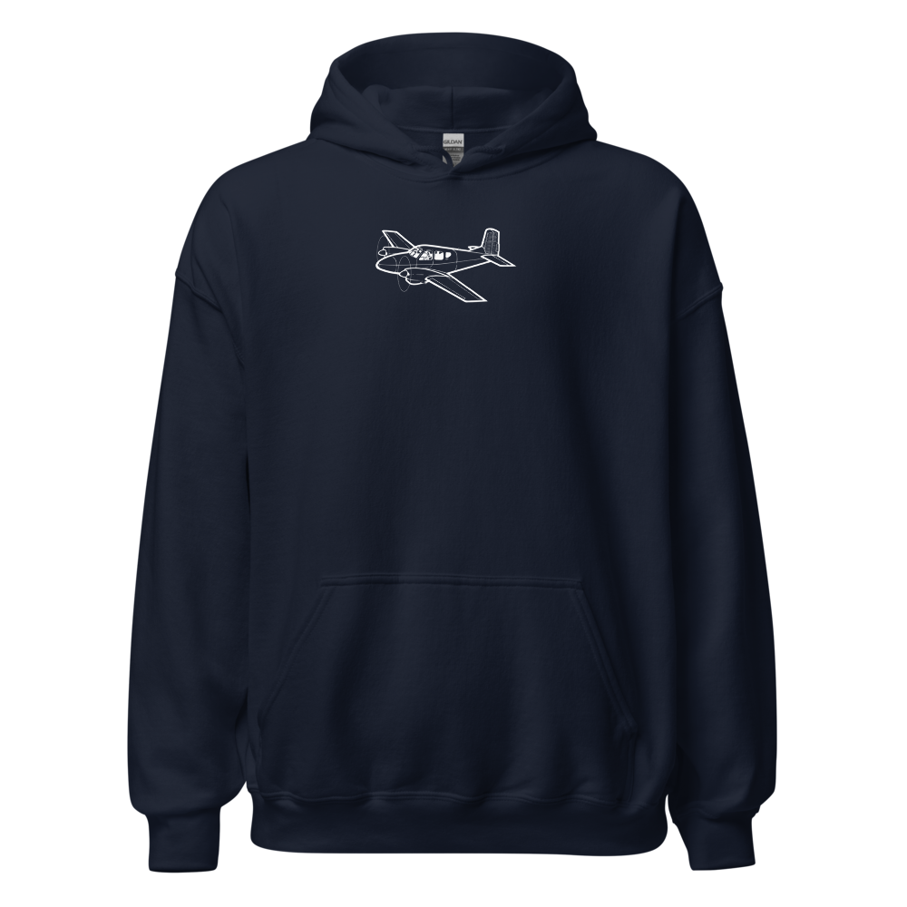 Beechcraft BE-95 Travel Air Hoodie Sweatshirt 