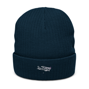 Cessna C-172 Skyhawk 4 Atlantis Recycled Cuffed Beanie