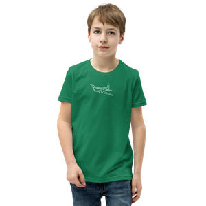 Beechcraft Twin Bonanza Powerhouse Youth T-Shirt