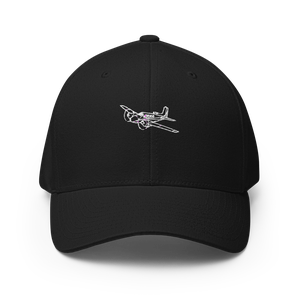 Beechcraft Twin Bonanza Powerhouse Flexfit Hat