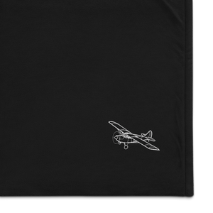 Aviat Husky Adventure Craft Port Authority Embroidered Premium Sherpa Blanket