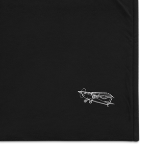 Maule Rocket Adventure Craft Port Authority Embroidered Premium Sherpa Blanket