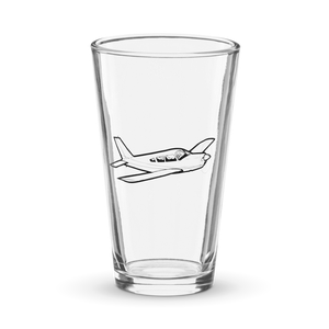 Piper Arrow General Aviation Icon 2  Shaker Pint Glass