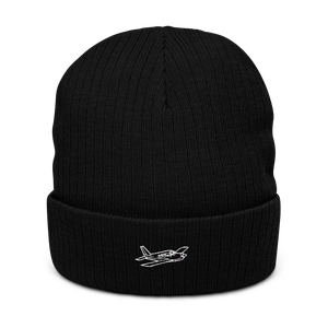 Piper Arrow General Aviation Icon 2 Atlantis Recycled Cuffed Beanie