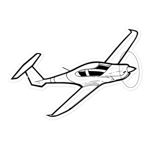 Pipistrel Panthera High-Performance Aircraft Sticker