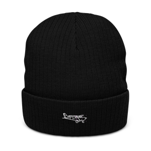 Cessna Skyhawk C-172 3 Atlantis Recycled Cuffed Beanie