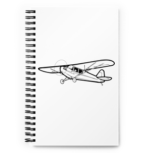 Piper J-3 Cub Light Aircraft Notebook