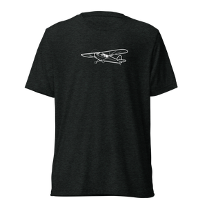 Piper J-3 Cub Light Aircraft Tri-blend T-Shirt