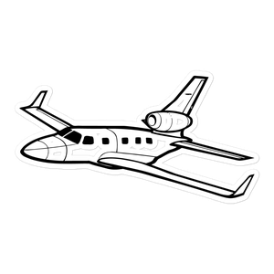 Piper Aircraft's Visionary Jet Sticker