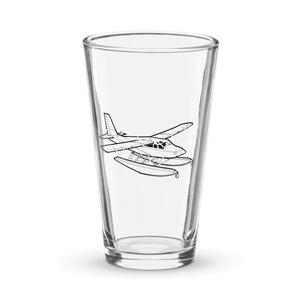 Turbo Beaver Bush Plane  Shaker Pint Glass