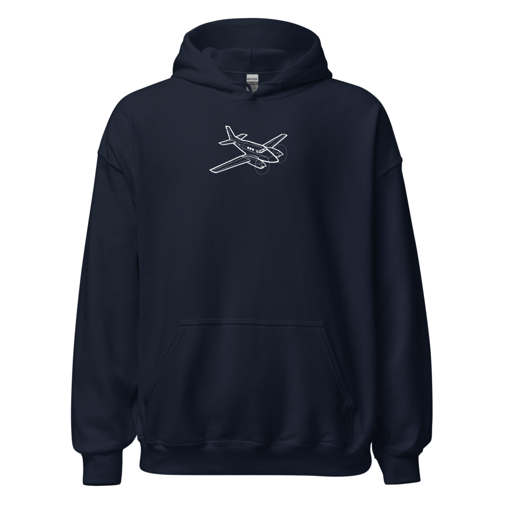 Beechcraft C-90 King Air Excellence Hoodie Sweatshirt 