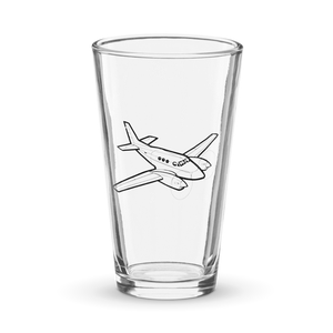 Beechcraft C-90 King Air Excellence  Shaker Pint Glass