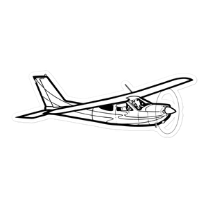 Cessna Cardinal RG - Sleek Performer Sticker