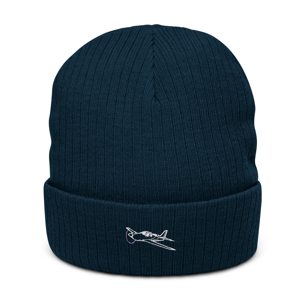 Lancair Evolution High-Performance Aircraft Atlantis Recycled Cuffed Beanie 