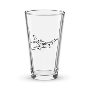 Cessna 411 Light Twin  Shaker Pint Glass
