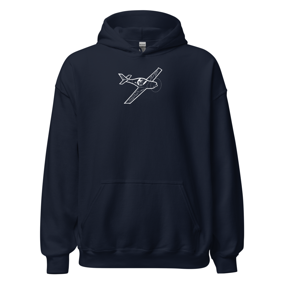 Lancair 2 High-Performance Aircraft 2 Hoodie Sweatshirt 
