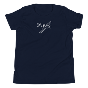 Lancair 2 High-Performance Aircraft 2 Youth T-Shirt