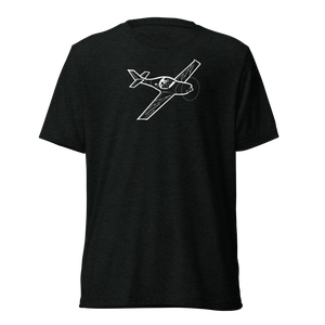 Lancair 2 High-Performance Aircraft 2 Tri-blend T-Shirt