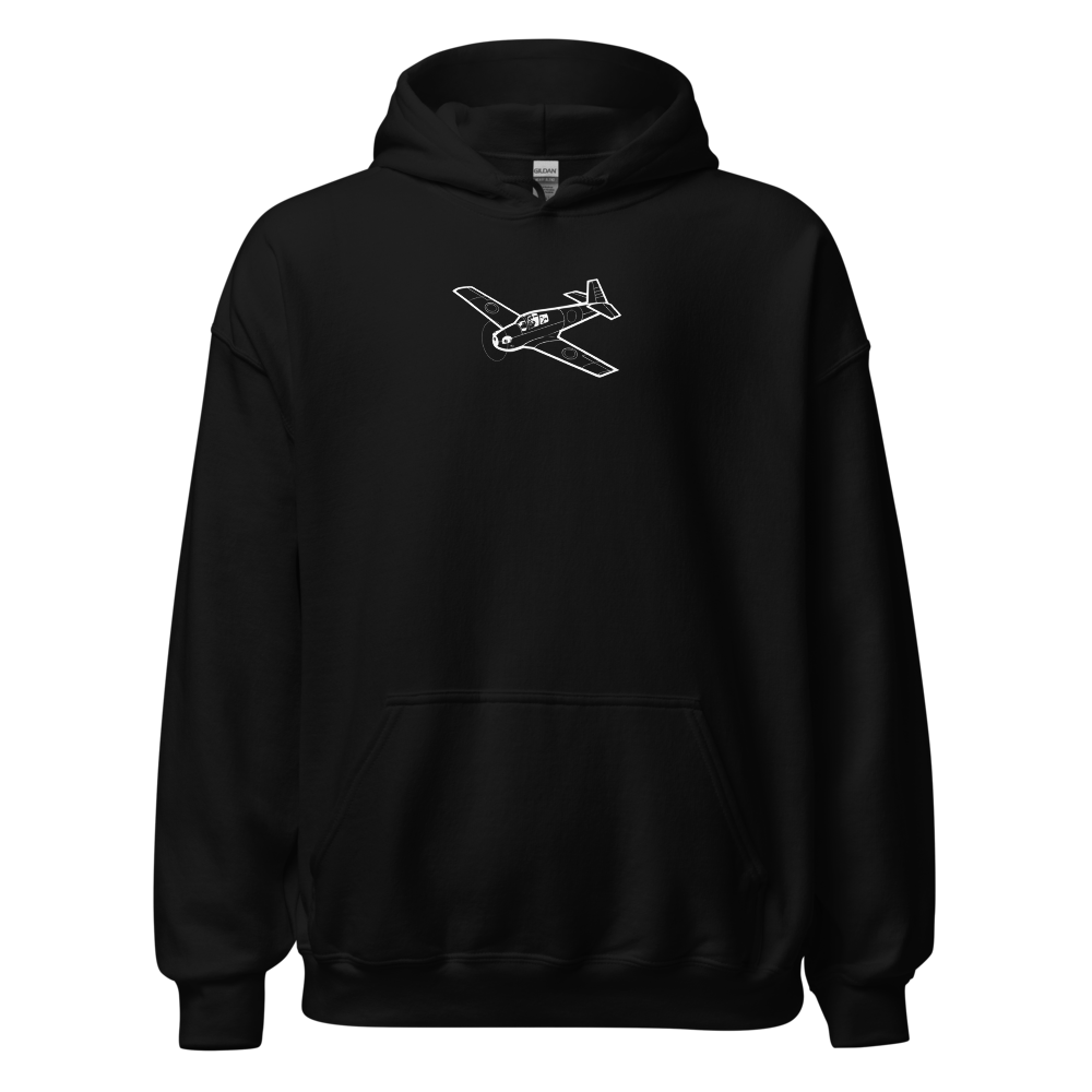 Mooney Mite: Solo Flight Icon Hoodie Sweatshirt 