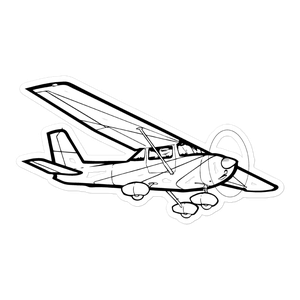 Cessna C-150 Trainer Legend Sticker
