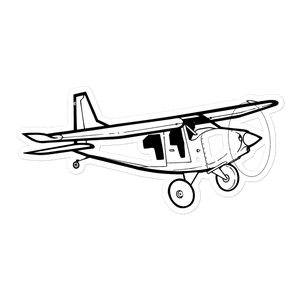 Mysterious General Aviation BIGFOOT Sticker