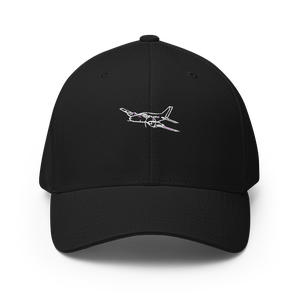 Cessna Golden Eagle Luxury Flexfit Hat