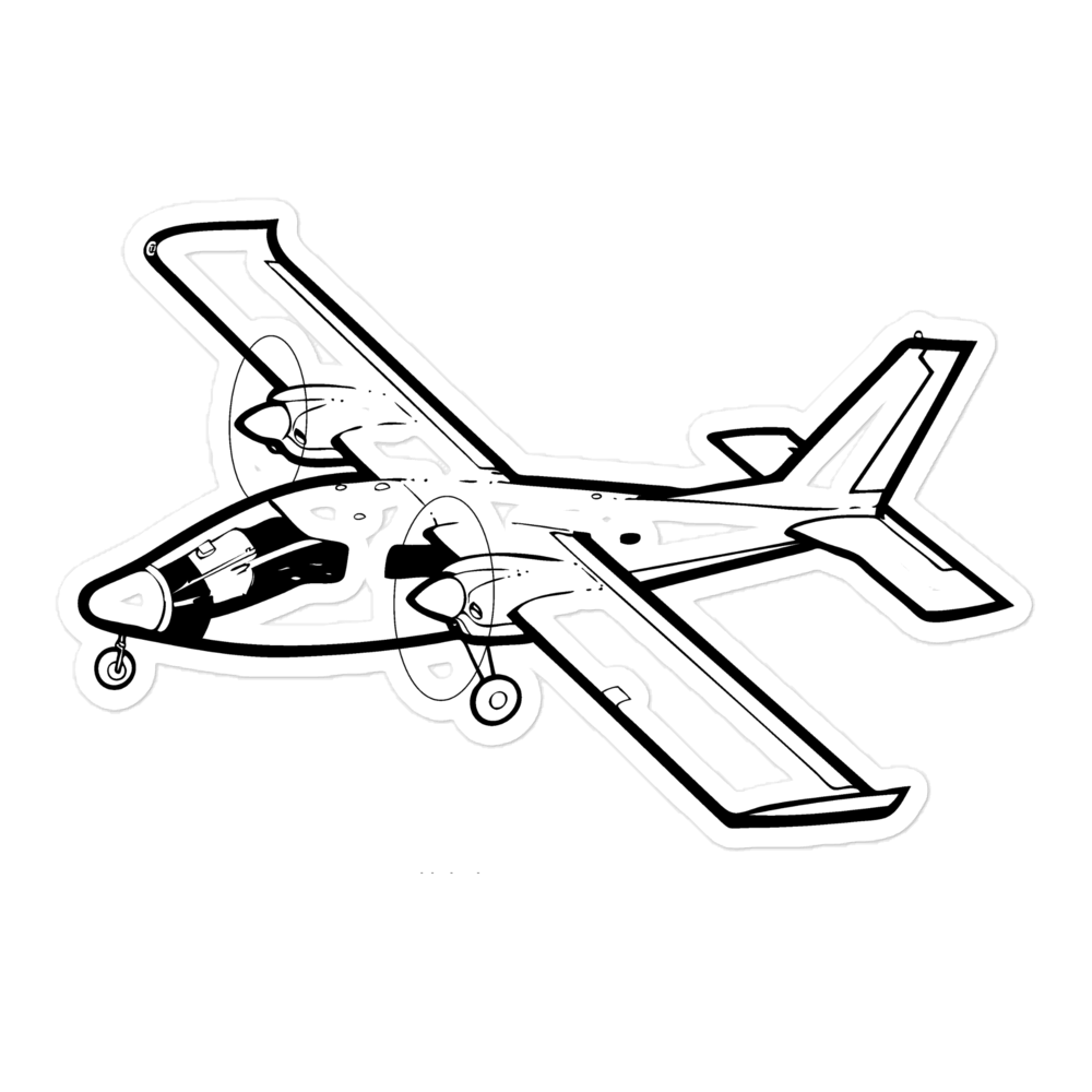 Vulcanair P-68 Observer: Aerial Versatility Sticker - Partenavia, now ...