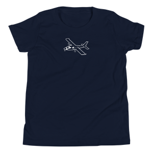 Vulcanair P-68 Observer: Aerial Versatility Youth T-Shirt