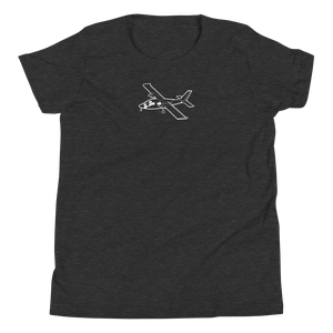 Vulcanair P-68 Observer: Aerial Versatility Youth T-Shirt