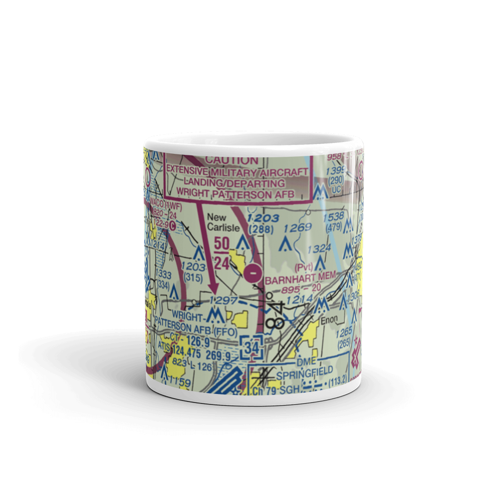Andy Barnhart Memorial Airport (3OH0) VFR Sectional  Mug 