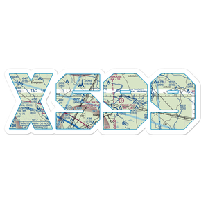 Lake Water Wheel Airport (XS99) VFR Sectional Sticker