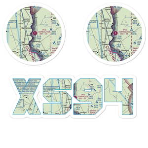 Corralitos Airport (XS94) VFR Sectional Sticker Pack