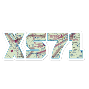 San Christoval Ranch Airport (XS71) VFR Sectional Sticker