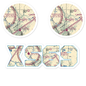 Hackberry Ranch Airport (XS69) VFR Sectional Sticker Pack