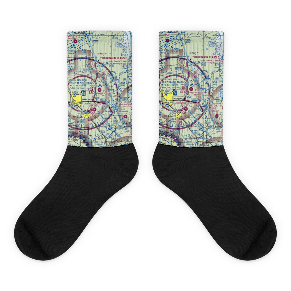 Farm Services Inc Airport (XS64) VFR Sectional Socks 
