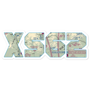 Casey Three Ranch Airport (XS62) VFR Sectional Sticker