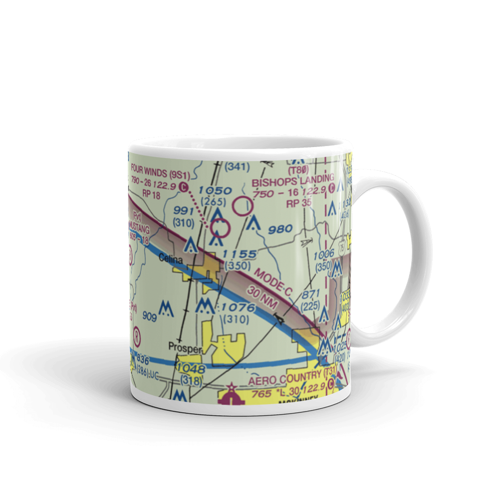 Mustang Community Airfield (XS60) VFR Sectional  Mug 