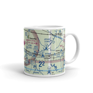 Tri-County Air Service Airport (XS58) VFR Sectional  Mug