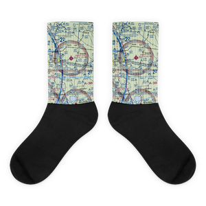 Tri-County Air Service Airport (XS58) VFR Sectional Socks