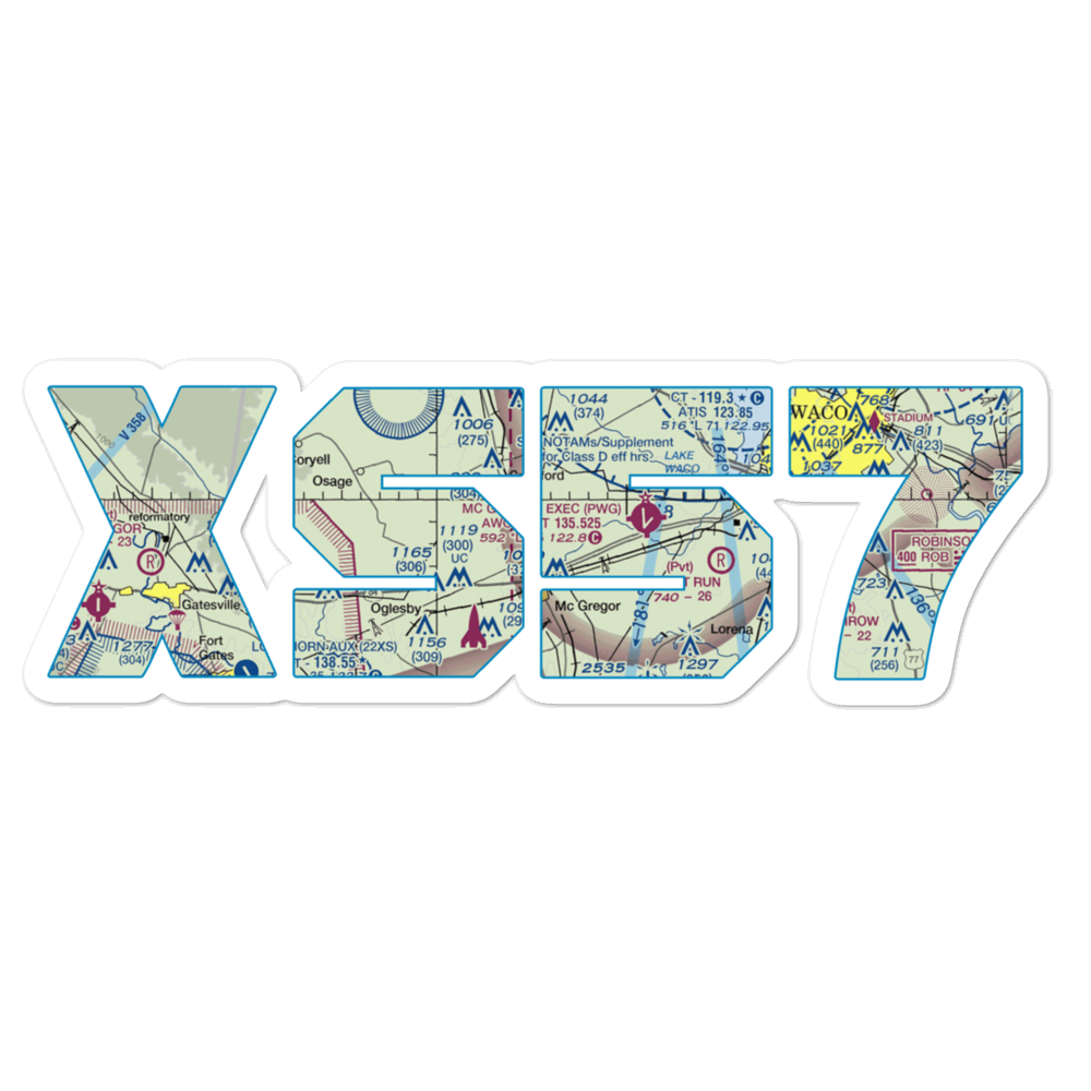 Havelka Haven Airport (XS57) VFR Sectional Sticker 