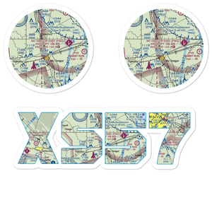 Havelka Haven Airport (XS57) VFR Sectional Sticker Pack