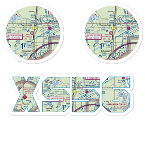 Flying W Airport (XS56) VFR Sectional Sticker Pack