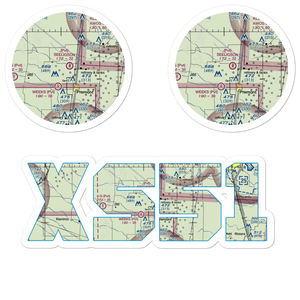 Seeligson Ranch Airport (XS51) VFR Sectional Sticker Pack