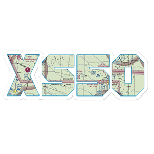 4-G Ranch Airport (XS50) VFR Sectional Sticker