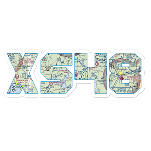 Marlin'S Meadow Airport (XS48) VFR Sectional Sticker