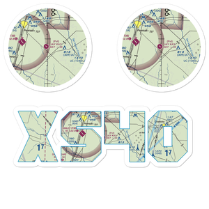 Jay Kay Ranch Airport (XS40) VFR Sectional Sticker Pack