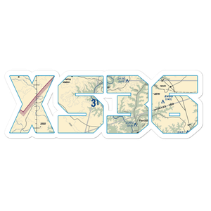 Tres Ninos Ranch Airport (XS36) VFR Sectional Sticker