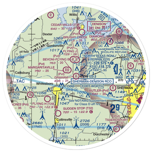Graham Field (XS31) VFR Sectional Sticker (30 mile)
